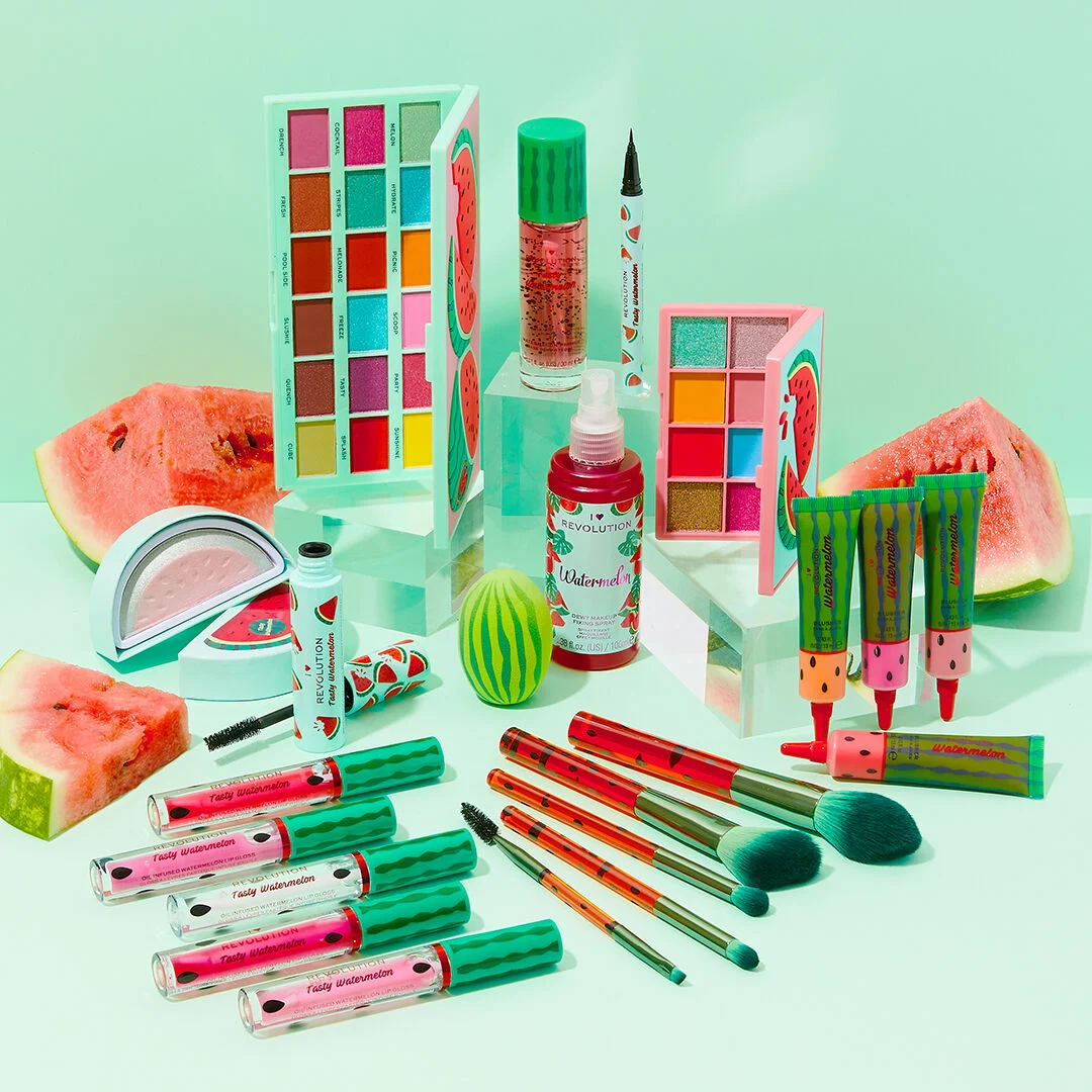 I Heart Revolution_Watermelon Dewy Blusher_Flushed