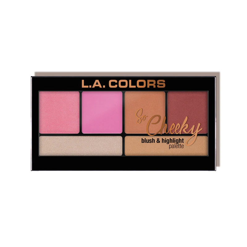 LA_COLORS_So_Cheeky_Blush_and_Highlight_Palette