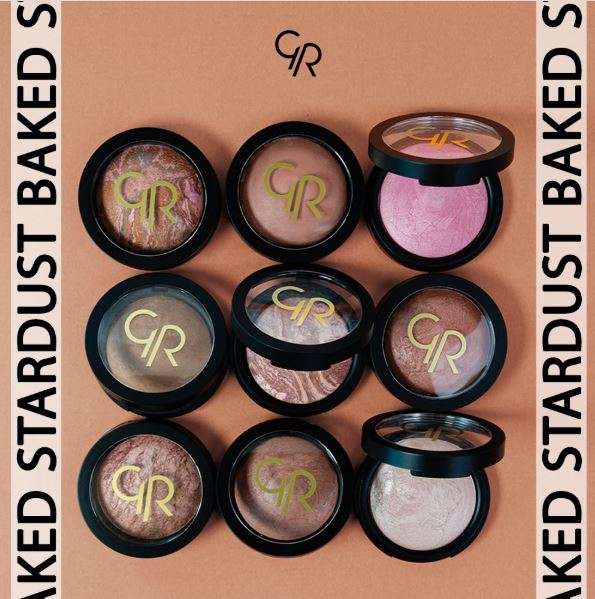 Golden Rose Stardust Baked Blush 01